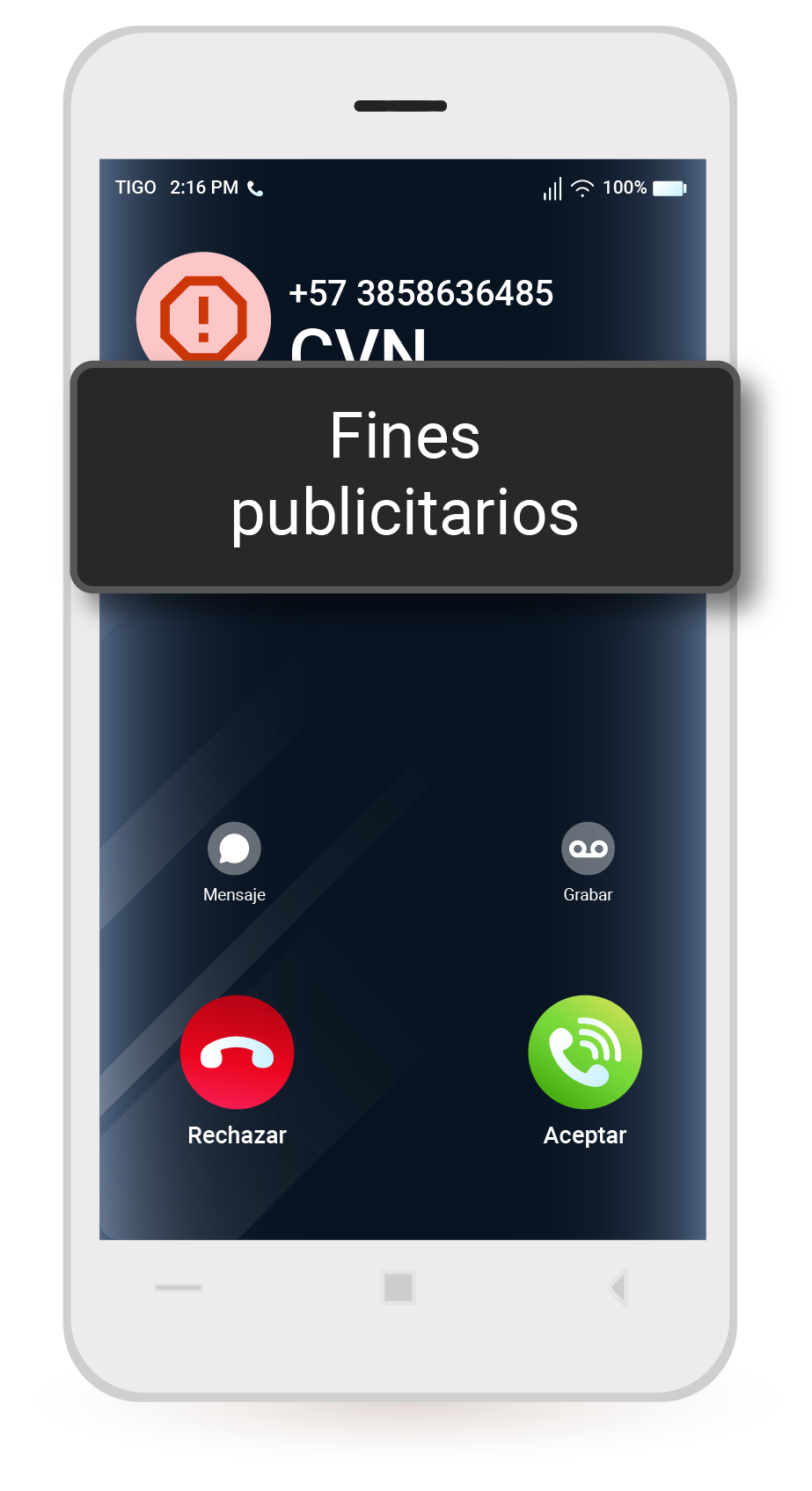 fines publicitarios tigo