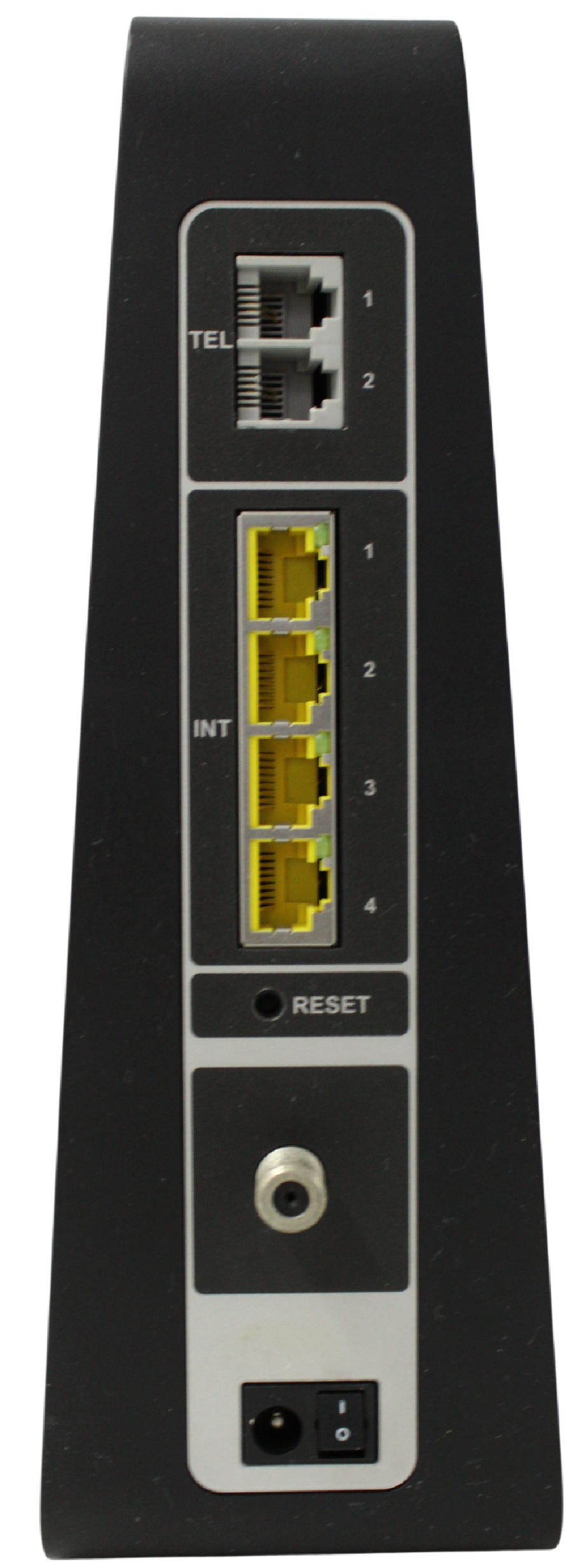 vista trasera modem arris tg249lg