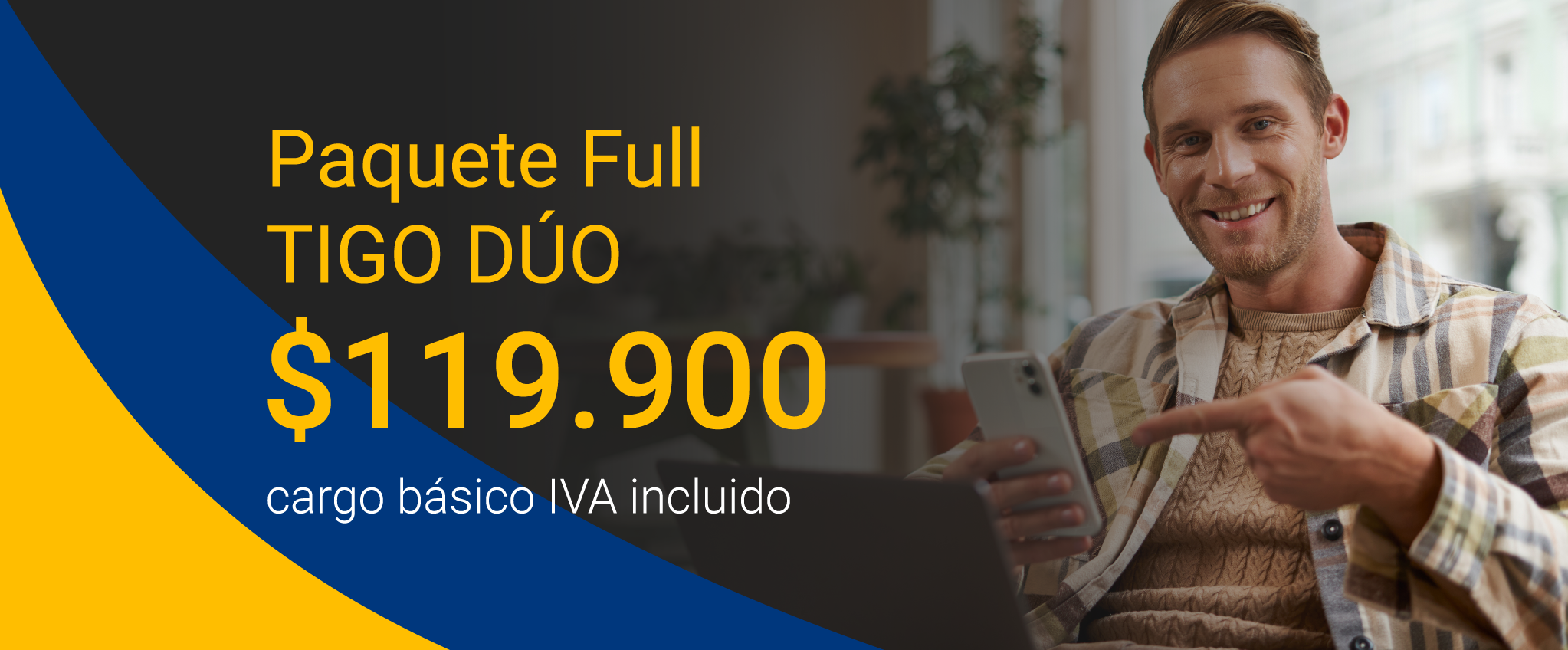 Beneficios de combinar hogar y móvil con un plan móvil ilimitado en Full Tigo